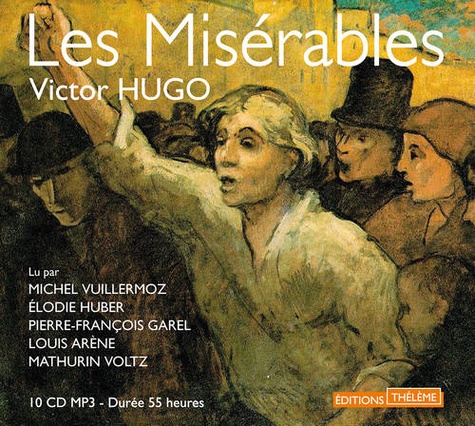 Les Misérables  avec 10 CD audio MP3