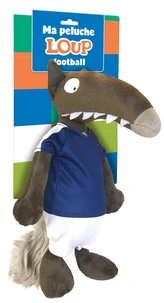Ma peluche Loup football