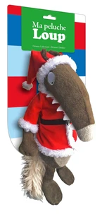 Ma peluche Loup Noël