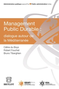 Management Public Durable : dialogue autour de la Méditerranée