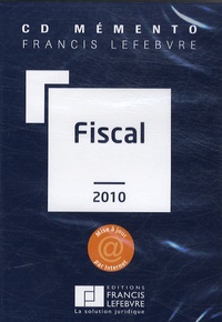  Francis Lefebvre - Mémento Fiscal - CD-ROM.