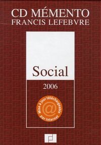  Francis Lefebvre - Mémento Social - CD-Rom.