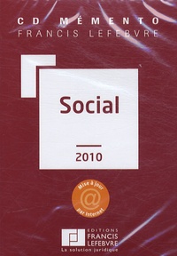  Francis Lefebvre - Mémento Social - CD-ROM.