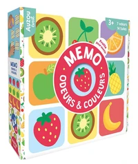 Memo Odeurs & Couleurs - Frotte pour sentir