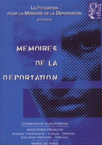 Hubert Saint-Macary et  Fondation Mémoire Déportation - Mémoires de la déportation.. 1 Cédérom