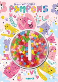 Mes coloriages pompons Chats