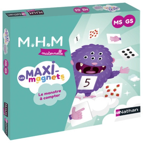 Laurence Le Corf - MHM Maternelle MS-GS Les maxi-magnets - Le monstre à compter.