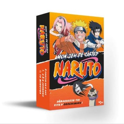 Mon jeu de cartes Naruto de 404 Editions - Livre - Decitre