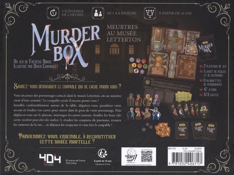 Murder Box. Meurtres au musée Letterton