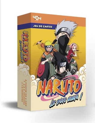 Naruto. Le défi ninja !. Jeu de cartes