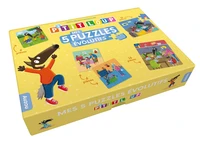 P'tit Loup Mes 5 puzzles évolutifs