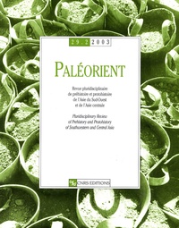 S Ploux - Paléorient N° 29/2, 2003 : .