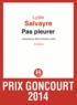 Lydie Salvayre - Pas pleurer. 1 CD audio