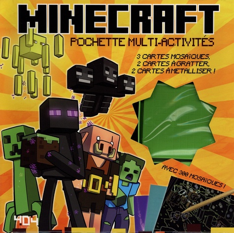 Minecraft - Pochette multiactivités - Loisirs créatifs - Dès 7 ans, Arianna Sabella