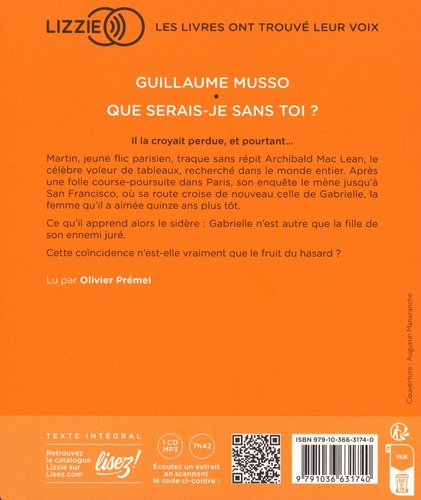 Que serais-je sans toi ?  avec 1 CD audio MP3