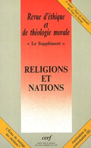 Jean-Paul Durand - Revue d'éthique et de théologie morale N° 228, mars 2004 : Religions et Nations.