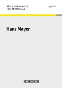 Hans Mayer