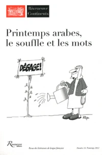 Printemps arabes, le souffle et les mots