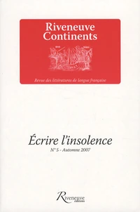 Ecrire l'insolence