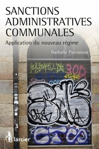 Nathalie Patouossa - Sanctions administratives communales - Applications du nouveau régime.