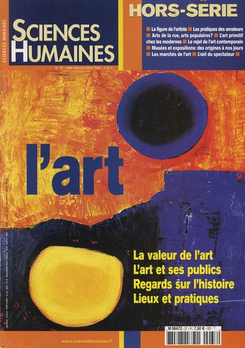 Nicolas Journet et Carlo Severi - Sciences Humaines Hors-Série n°37 : L'art.