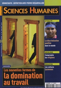 Xavier de La Vega et  Collectif - Sciences Humaines N° 158, Mars 2005 : Les nouvelles formes de la domination au travail.