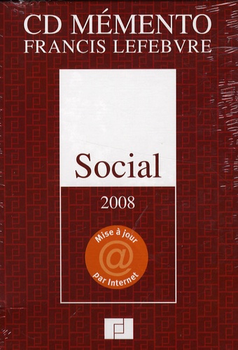  Francis Lefebvre - Social - CD-ROM.