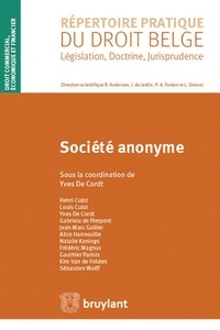 Yves De Cordt - Société anonyme.