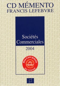  Francis Lefebvre - Sociétés commerciales 2004 - CD-ROM.
