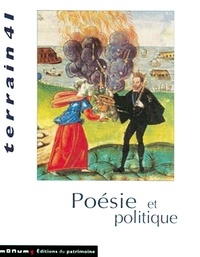  Anonyme - Terrain N° 41 Septembre 2003 : Poésie et politique.