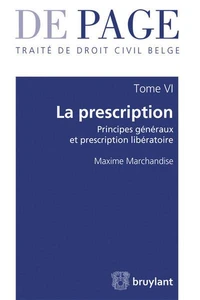 Traité de droit civil belge