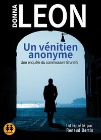 Donna Leon - Un vénitien anonyme. 1 CD audio MP3