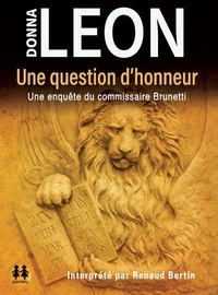Donna Leon - Une question d'honneur - Une enquête du commissaire Brunetti. 1 CD audio MP3