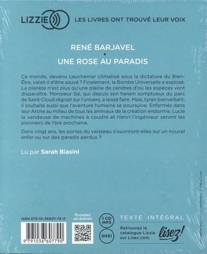 Une rose au paradis  avec 1 CD audio MP3