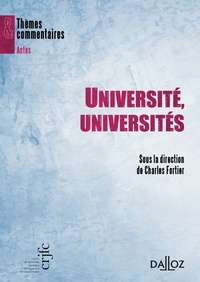 Charles Fortier - Université, universités.