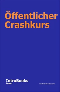 Öffentlicher Crashkurs