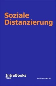 Soziale Distanzierung