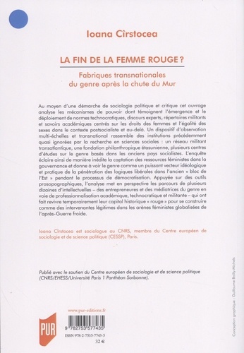 La fin de la femme rouge ?. Fabriques transnationales du genre après la chute du Mur