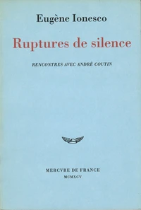 Ruptures de silence