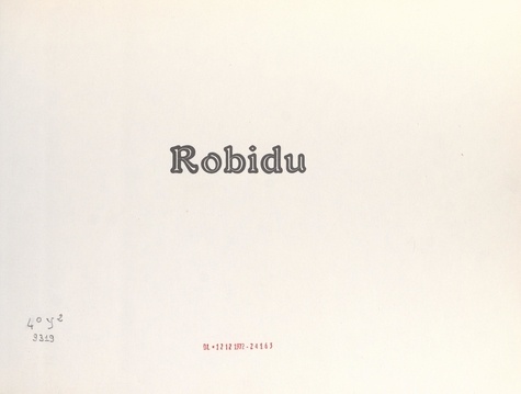 Robidu. Roman-images