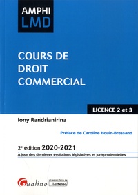 Iony Randrianirina - Cours de droit commercial.