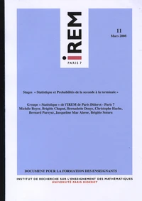 Stages "Statistique et probabilités de la seconde à la terminale"