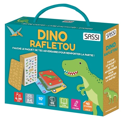 Dino Rafletou. Livret de 16 pages et 44 cartes