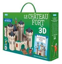 Irena Trevisan - Le château fort 3D - Avec un livre de 32 pages.
