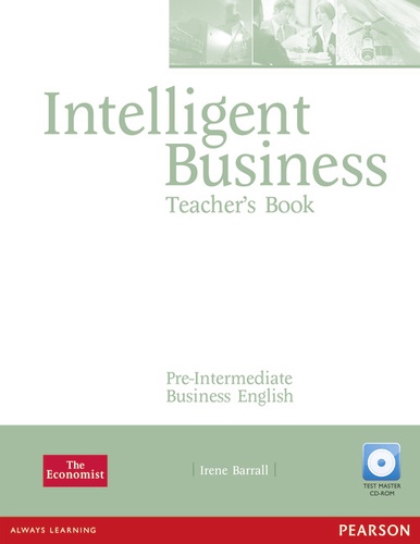 Intelligent Business Pre-Intermediate Business English. Teacher's Book  avec 1 Cédérom