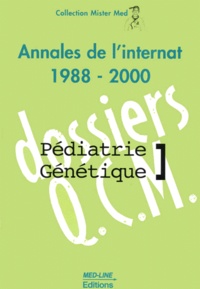 Irène de Kerdaniel-Ariche - Pédiatrie-Génétique. - Annales de l'internat 1988-2000.