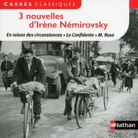 Livre à télécharger gratuitement en pdf 3 nouvelles d'Irène Némirovsky  - En raison des circonstances. La Confidente. M Rose 