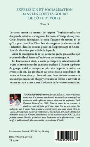 Expression et socialisation dans les contes Gouro de Côte d'Ivoire. Tome 3