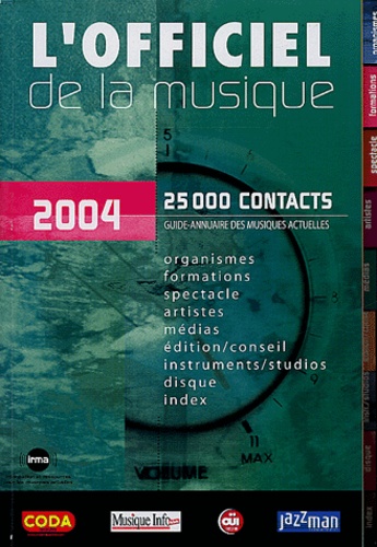  IRMA - L'officiel de la musique 2004.