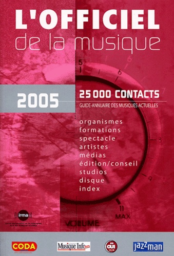 IRMA - L'officiel de la musique 2005.